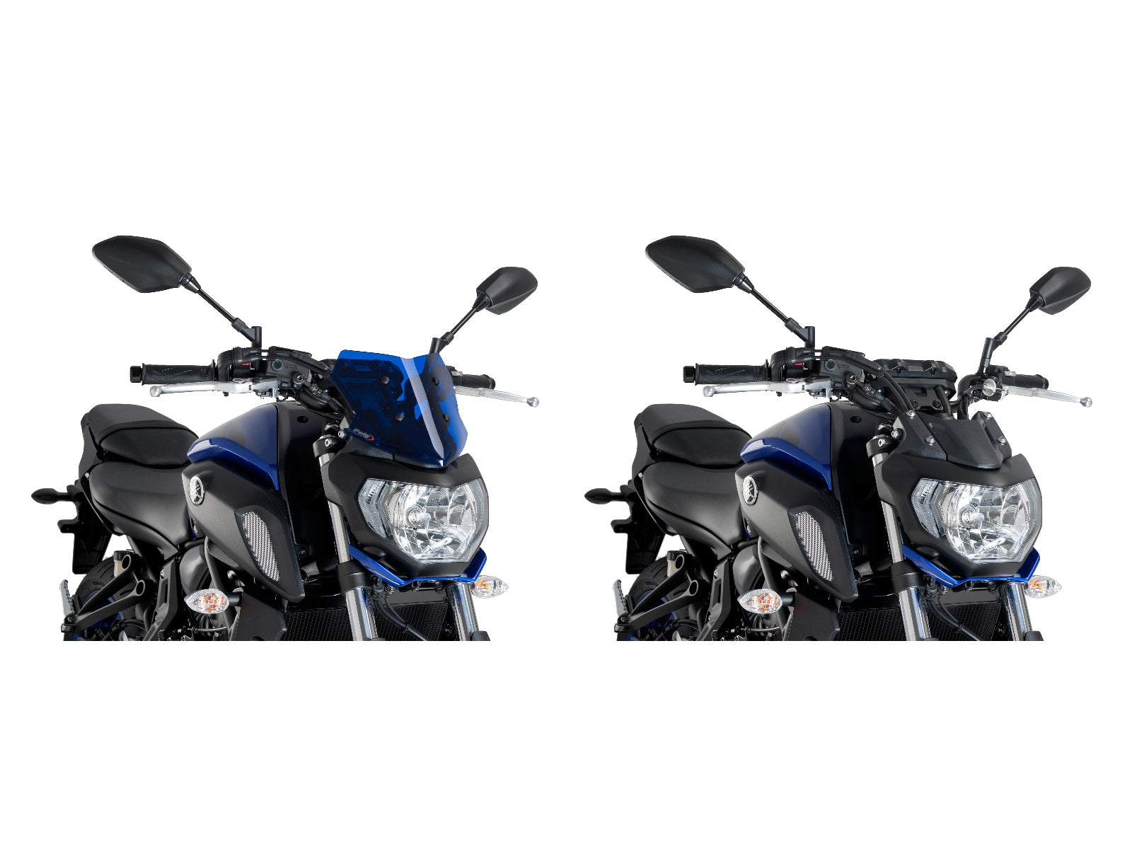 Puig New Generation Sport Screen In Clear for Yamaha MT-07 (18-20)