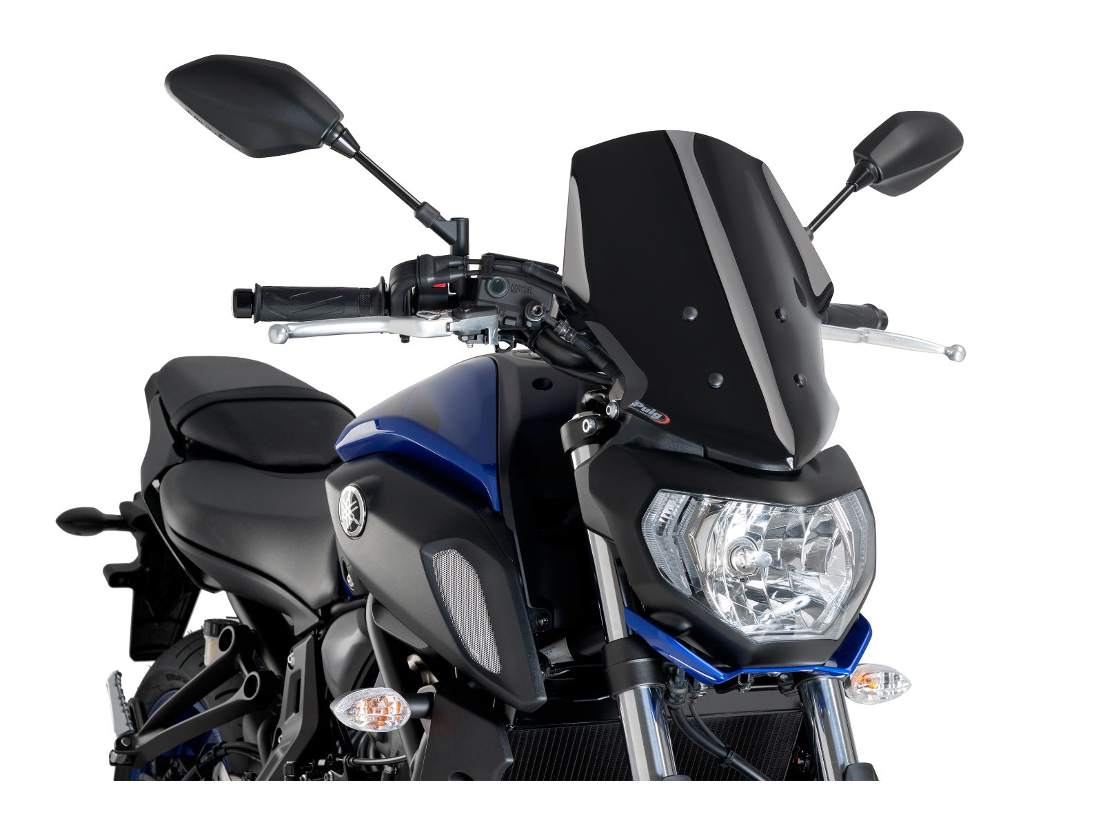 Puig New Generation Touring Screen In Clear for Yamaha MT-07 (18-20)