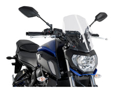 Puig New Generation Touring Screen In Clear for Yamaha MT-07 (18-20)