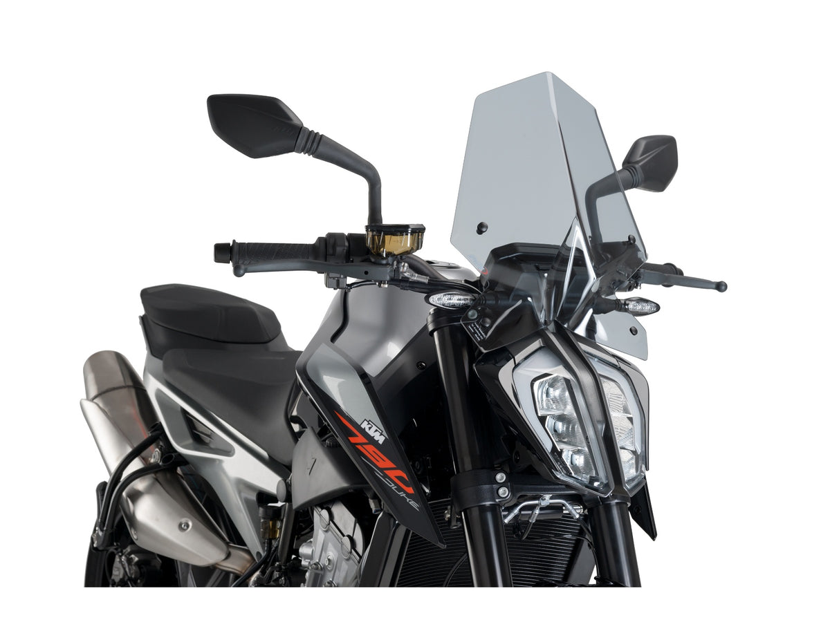 Puig New Generation Sport Screen In Clear for KTM 890 Duke L (21-23)
