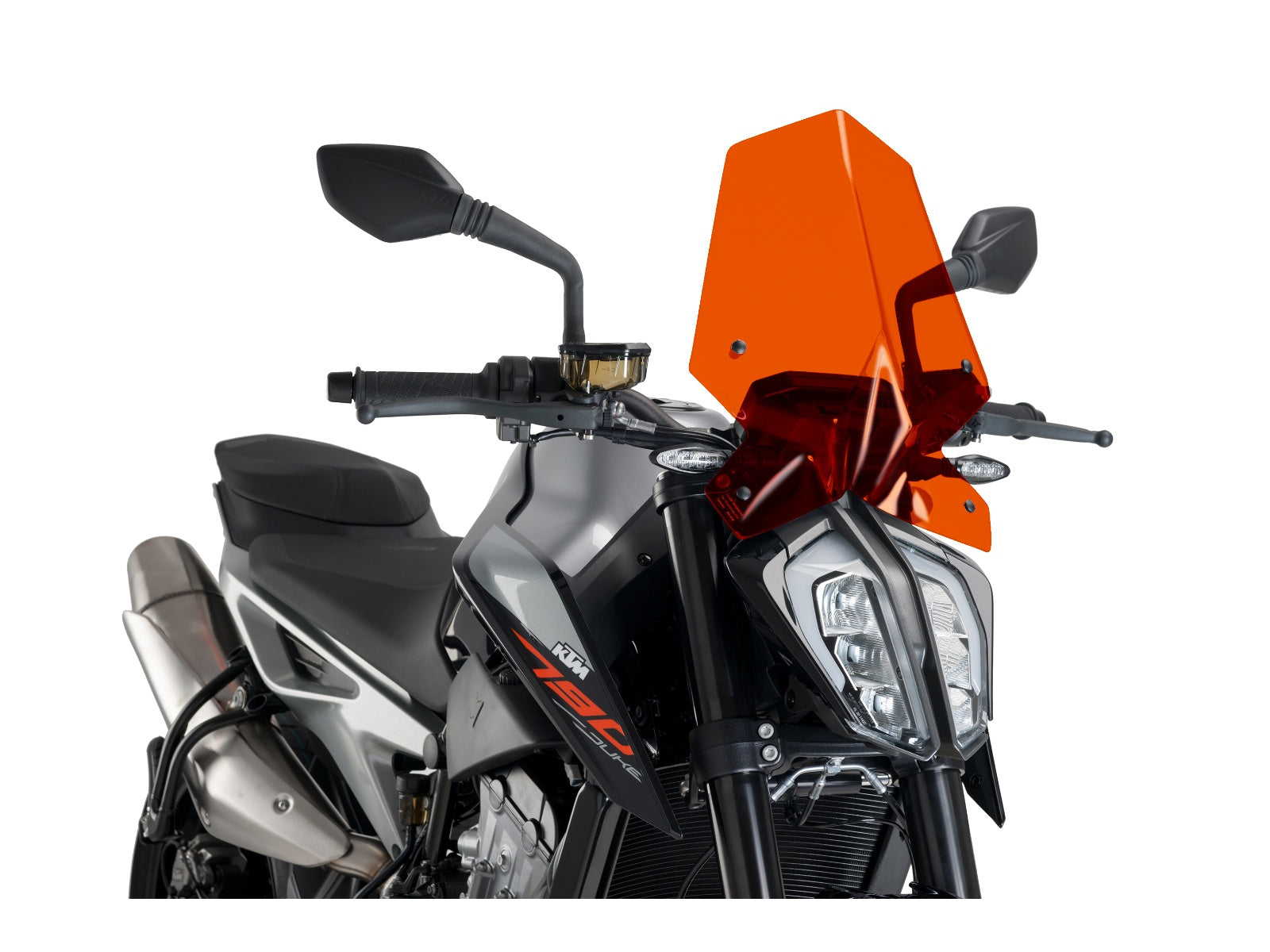 Puig New Generation Sport Screen In Clear for KTM 890 Duke R (20-24)