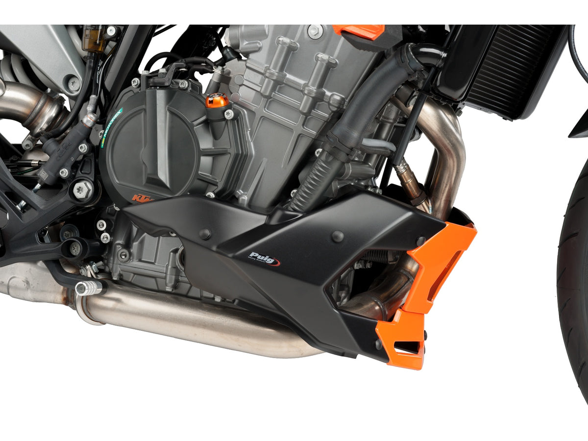 Puig Belly Pan In Matt Black for KTM 790 Duke (18-25)