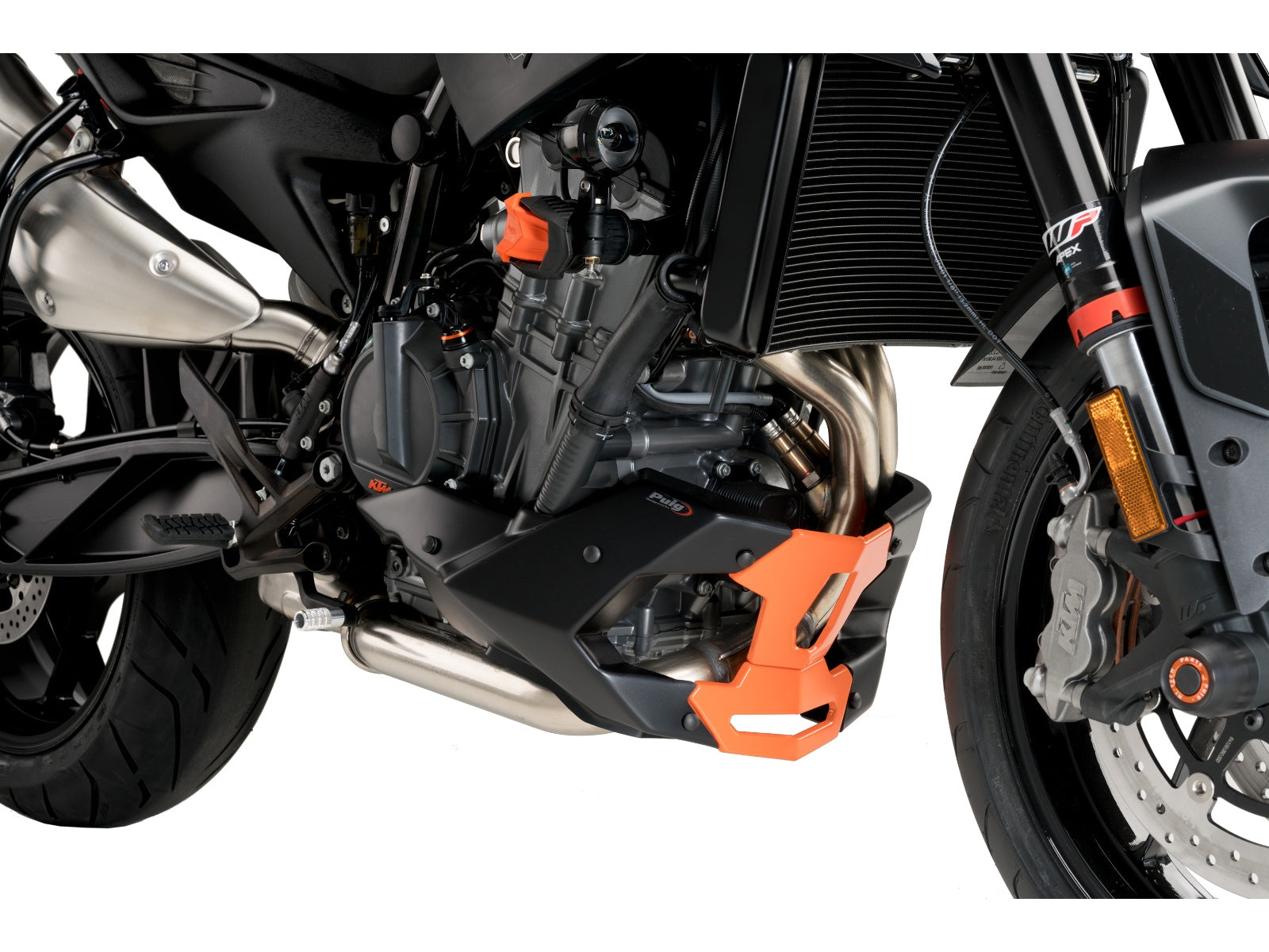 Puig Belly Pan In Matt Black for KTM 890 Duke R (20-24)