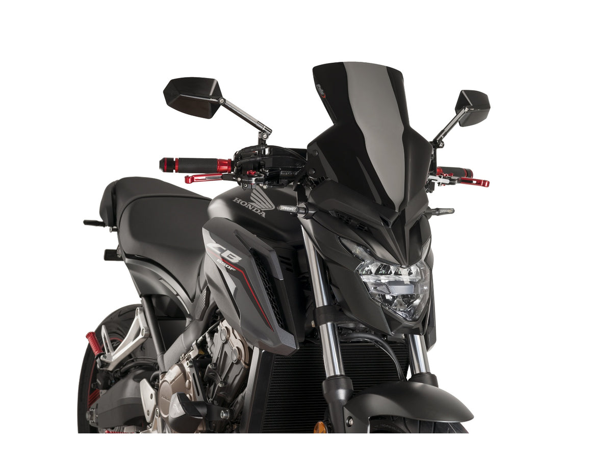 Puig New Generation Sport Screen In Clear for Honda CB650 F (14-18)