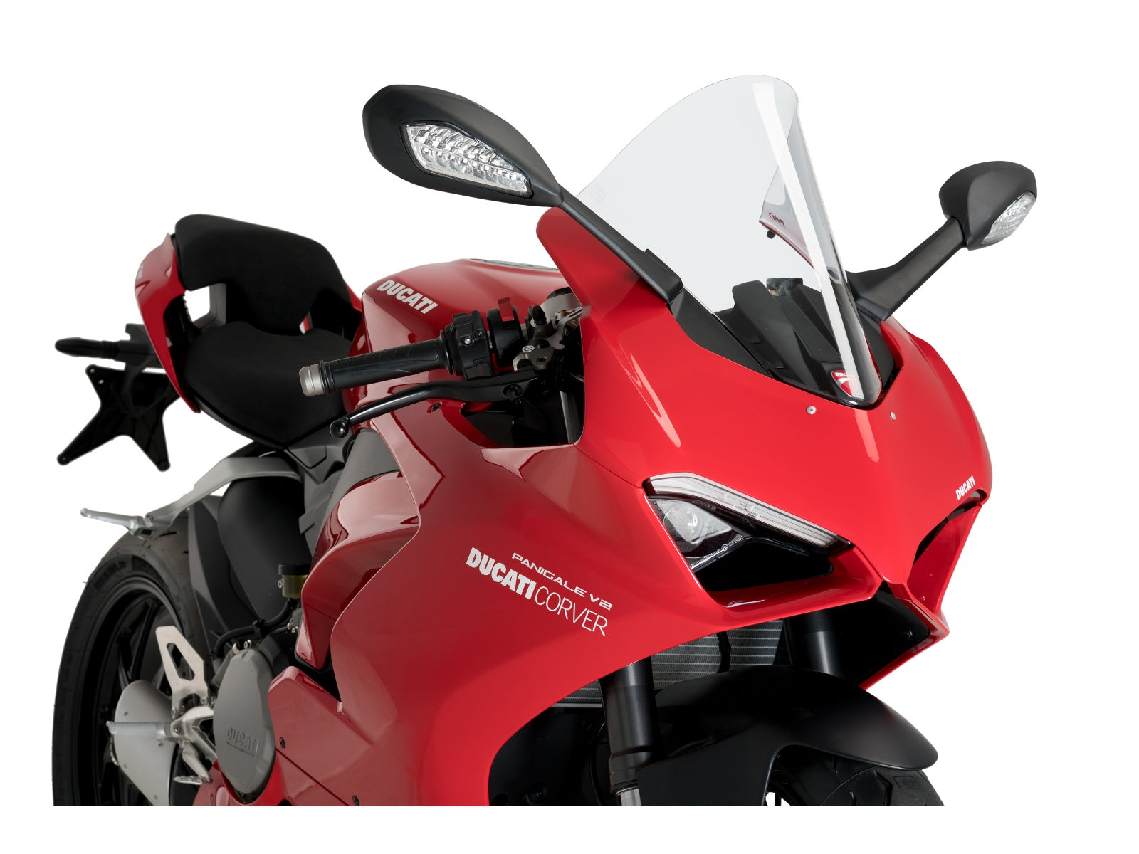 Puig Racing Screen In Clear for Ducati Panigale V2 (20-24)