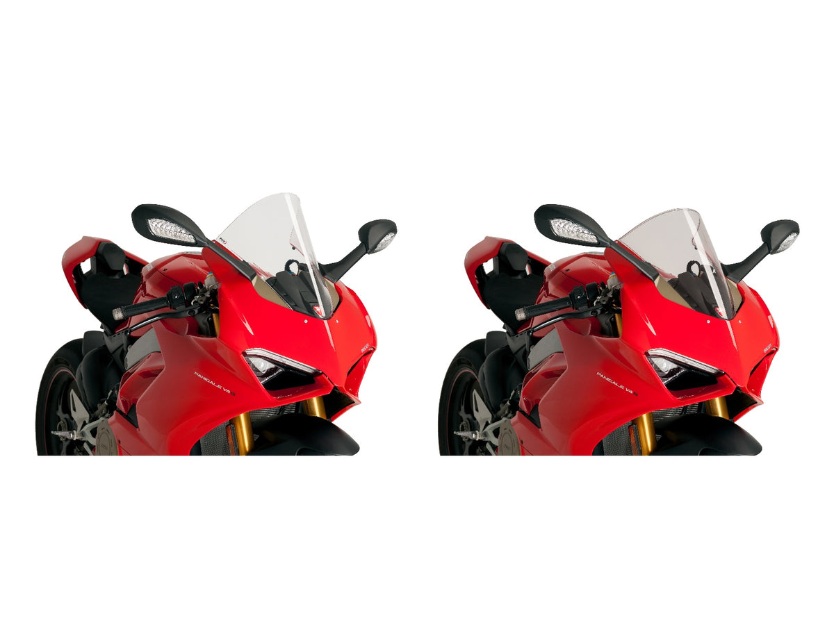 Puig Racing Screen In Clear for Ducati Panigale V4 (18-19) Main image