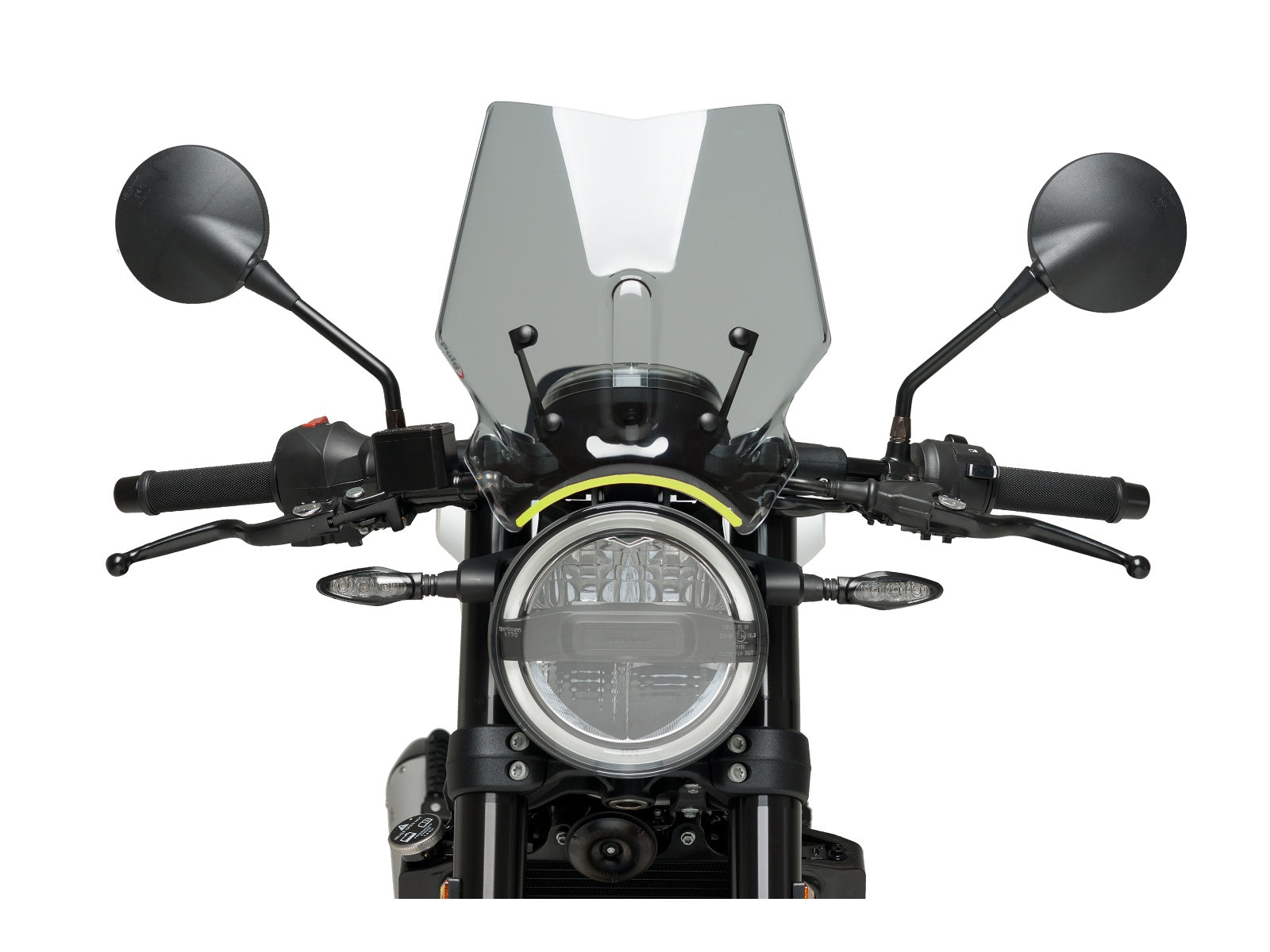 Puig New Generation Sport Screen In Clear for Husqvarna Vitpilen 401 (18-25)