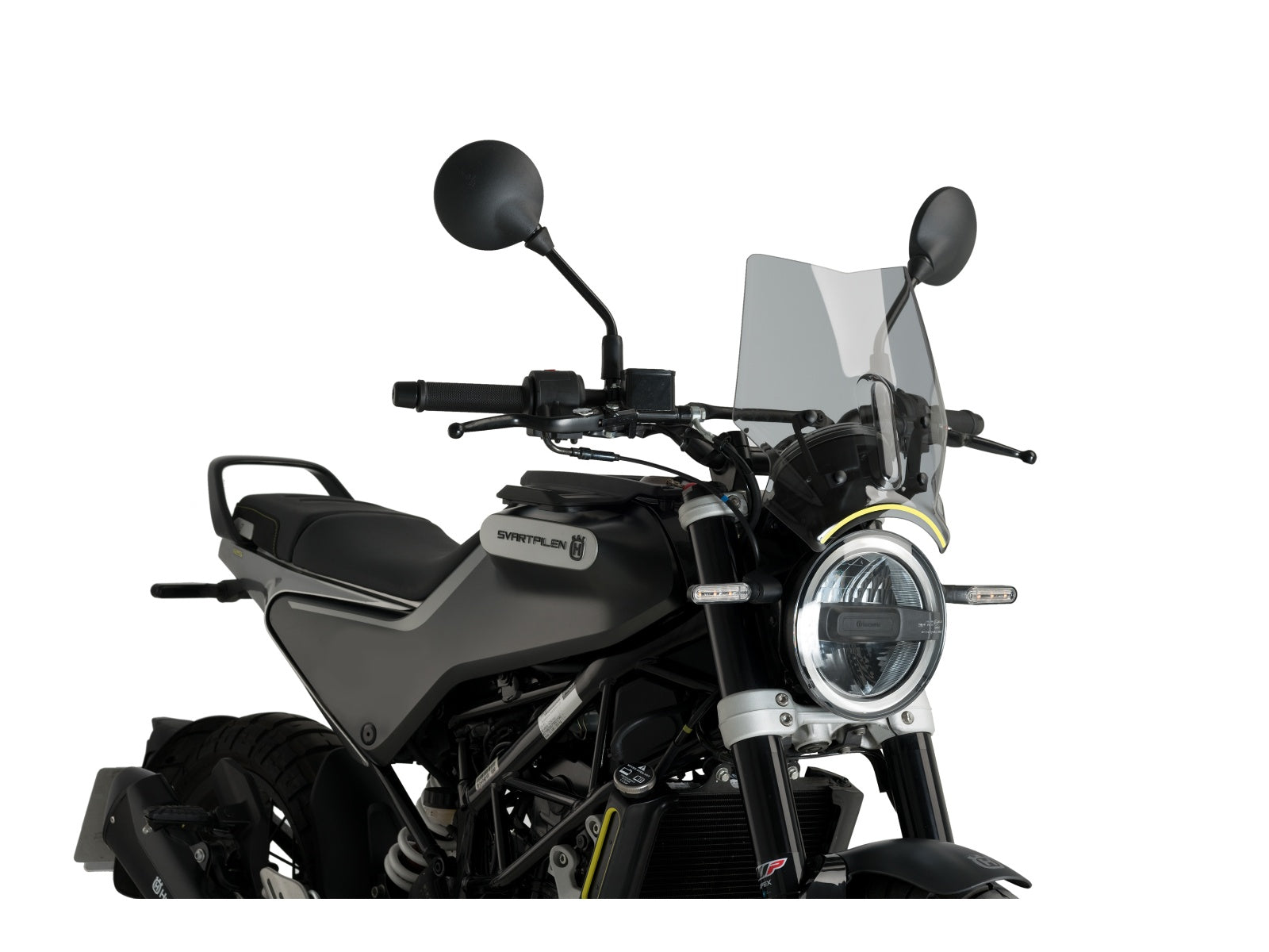 Puig New Generation Sport Screen In Clear for Husqvarna Svartpilen 125 (21-23)