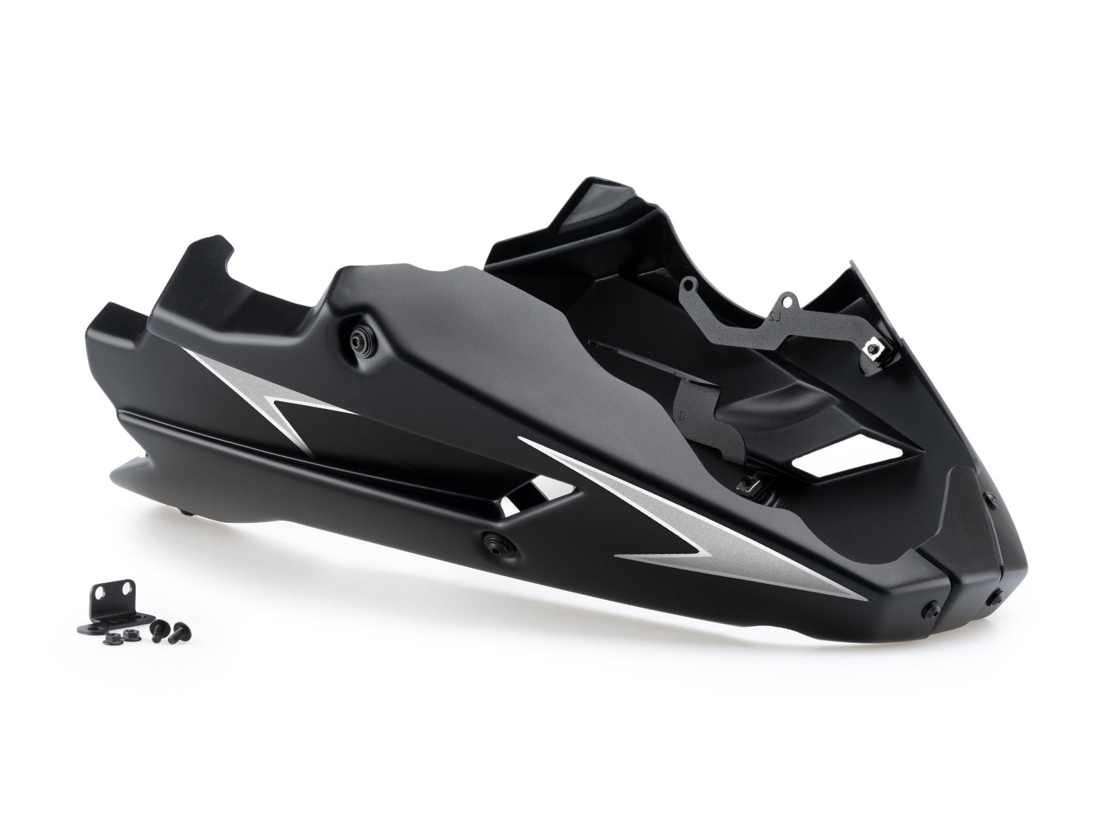 Puig Belly Pan In Matt Black for Kawasaki Z900 SE (22-24)