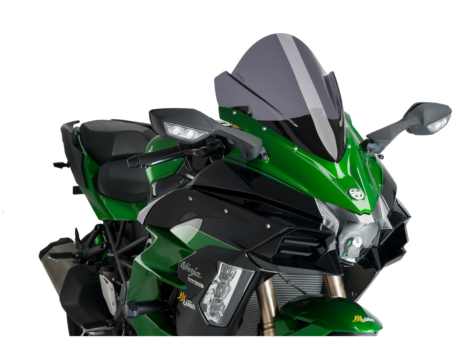 Puig Racing Screen In Clear for Kawasaki Ninja H2 SX (18-22)