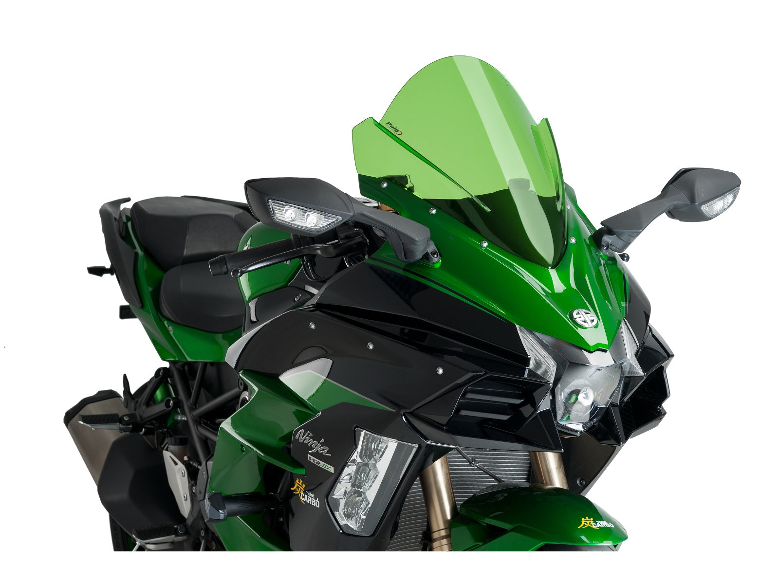 Puig Racing Screen In Clear for Kawasaki Ninja H2 SX (18-22)
