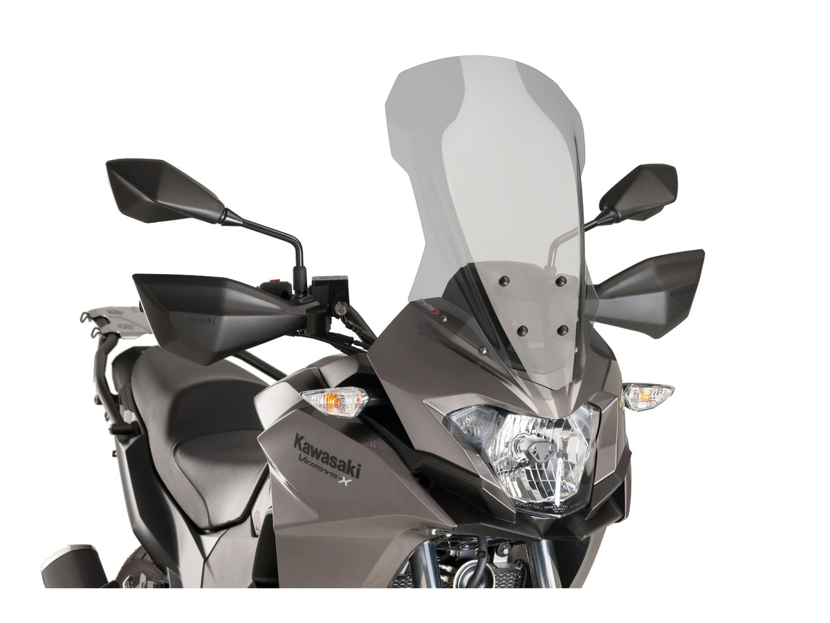 Puig Touring Screen In Clear for Kawasaki Versys-X 300 Urban (17-20)