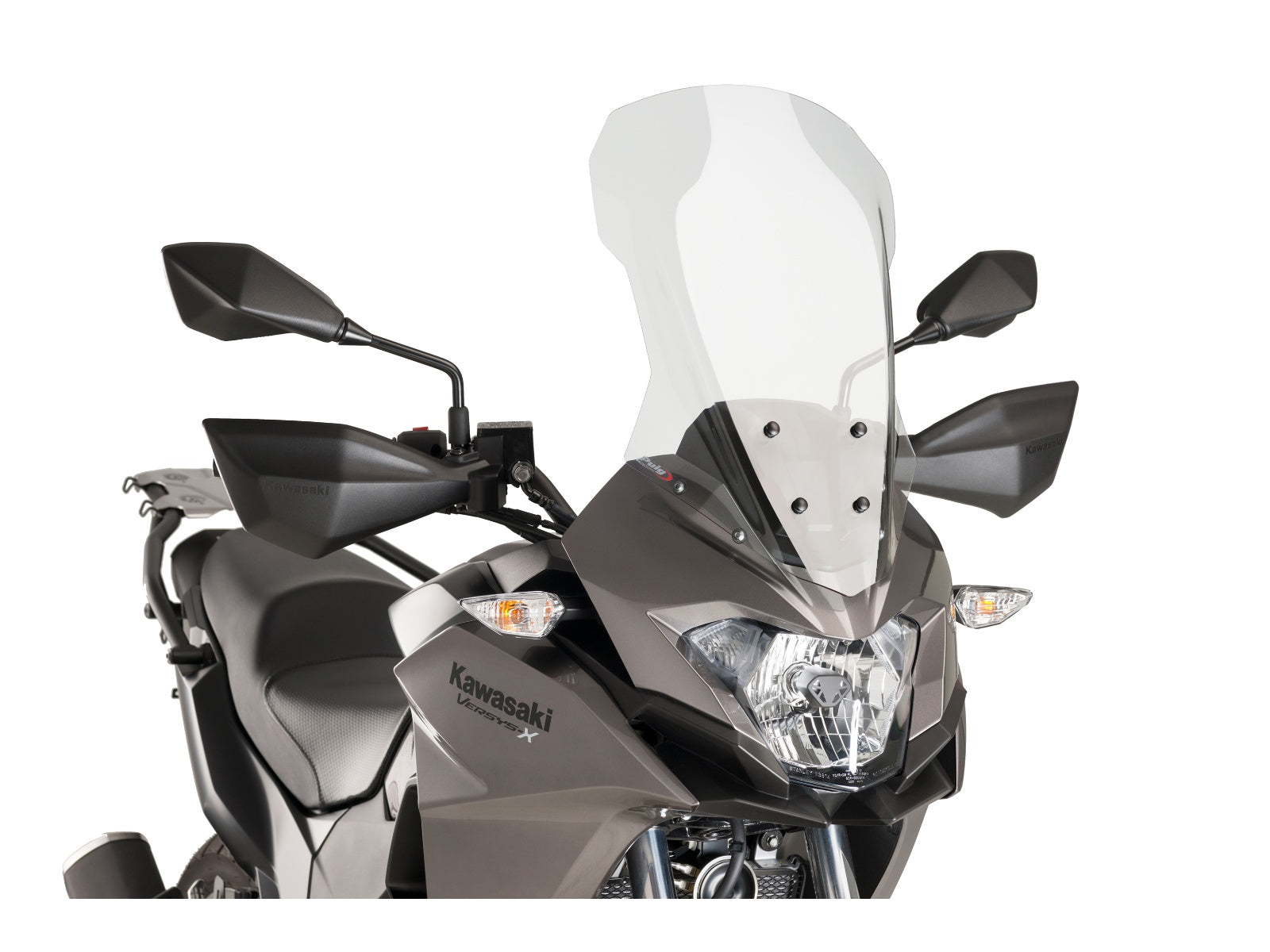 Puig Touring Screen In Clear for Kawasaki Versys-X 300 Urban (17-20)