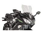 Puig Racing Screen In Clear for Kawasaki Ninja 650 (17-19)