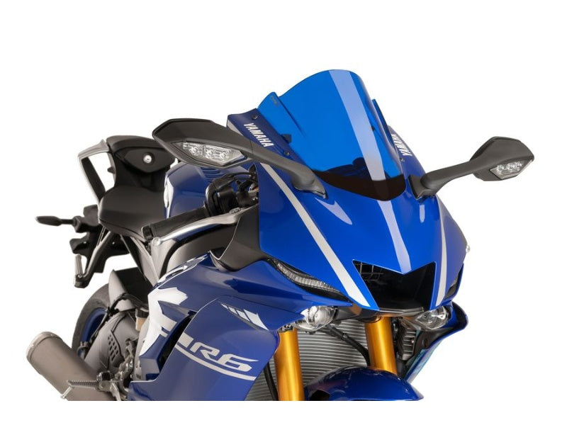 Puig Z-Racing Screen In Clear for Yamaha YZF R6 (17-20)