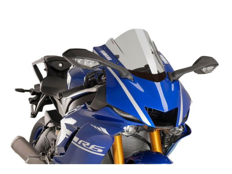 Puig Z-Racing Screen In Clear for Yamaha YZF R6 Race (22-25)