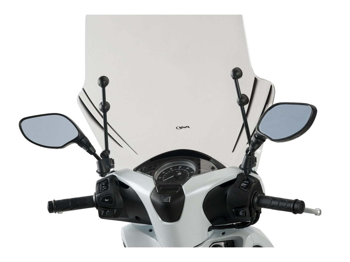 Puig TX Screen In Clear for Honda SH125i 4T E4 (18-20)