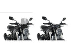Puig New Generation Sport Screen In Clear for Honda CB300 R Neo Sports Cafe (18-23)