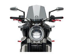 Puig New Generation Sport Screen In Clear for Honda CB1000 R Neo Sports Cafe (18-20)