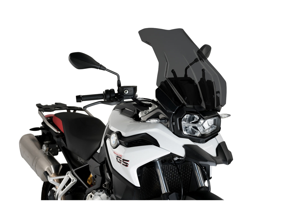 Puig Touring Plus Screen In Clear for BMW F850 GS (18-23)