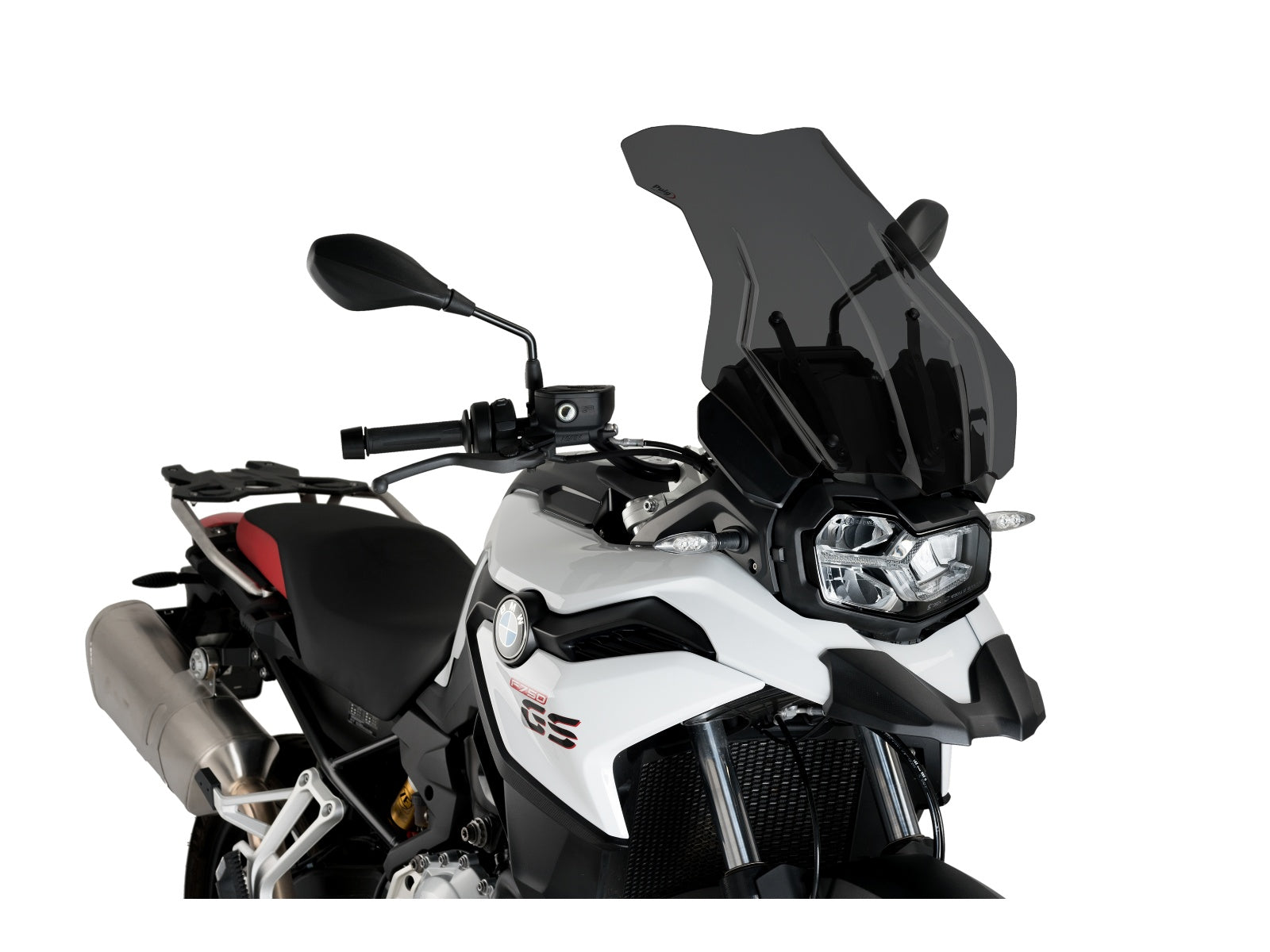 Puig Touring Plus Screen In Clear for BMW F850 GS Adventure (19-23)