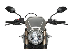 Puig Aluminium Fly Screen In Black for Ducati Scrambler 1100 Sport (18-20)