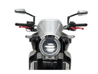 Puig Aluminium Fly Screen In Black for Honda CB1000 R Neo Sports Cafe (18-20)