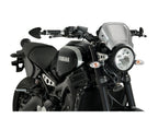 Puig Aluminium Fly Screen In Black for Yamaha XSR 900 (16-21)