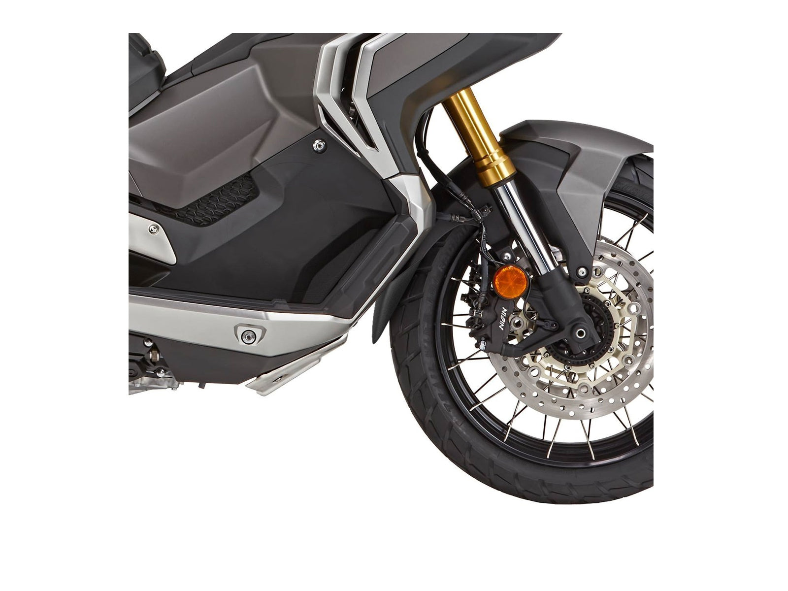 Puig Front Mudguard Extender In Black for Honda X-ADV (17-24)