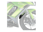 Puig Front Mudguard Extender In Black for Kawasaki Z900 (17-24)