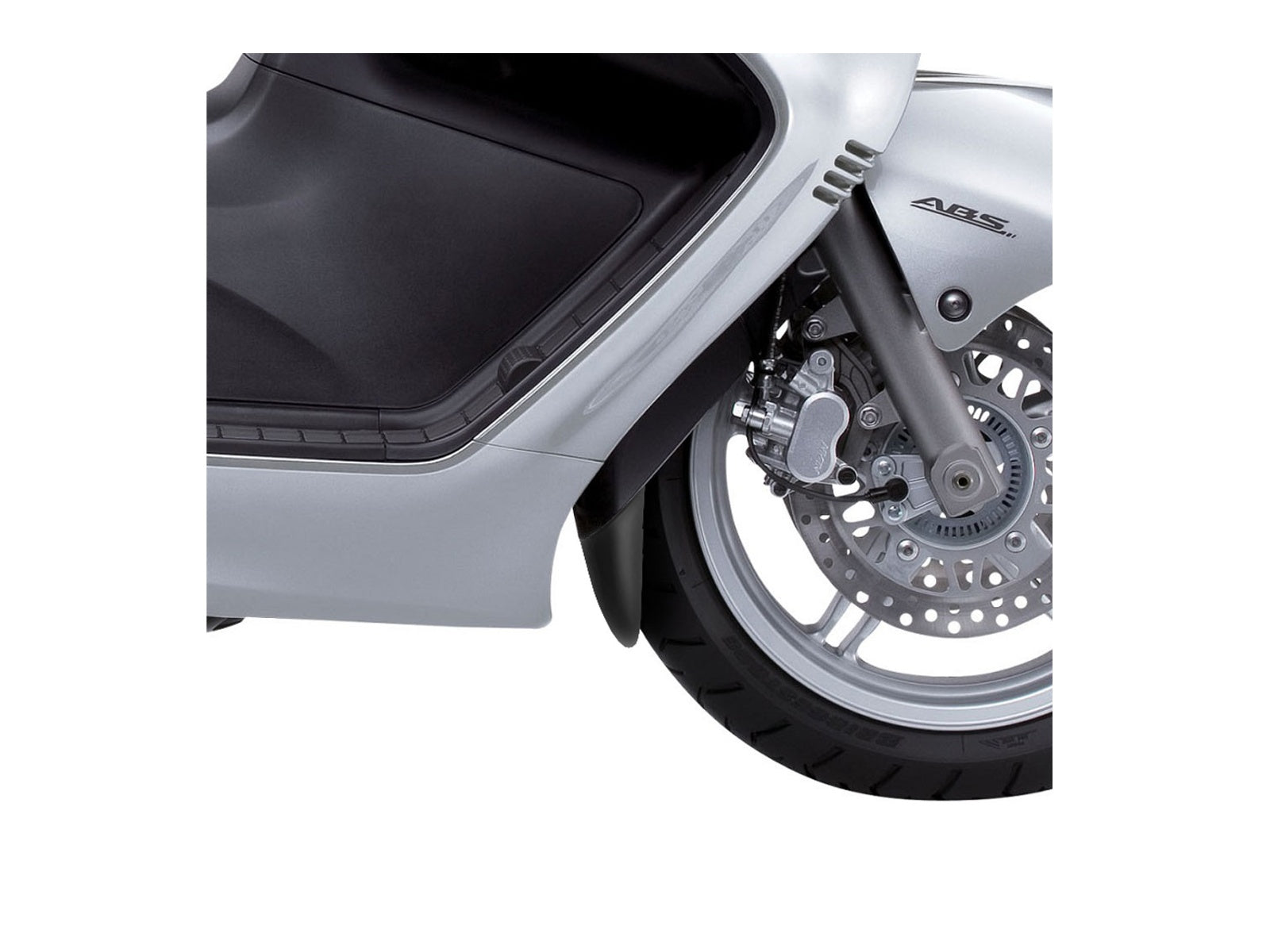 Puig Front Mudguard Extender In Black for Suzuki Burgman 650 (02-11)