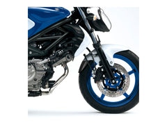 Puig Front Mudguard Extender In Black for Suzuki Gladius SFV 650 (09-15)