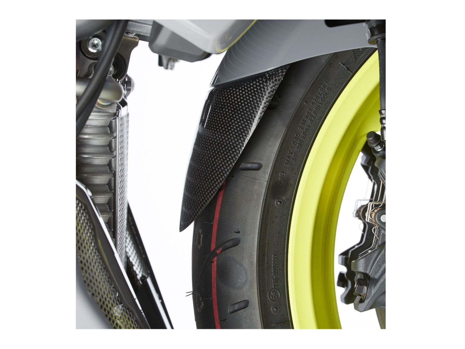 Puig Front Mudguard Extender In Black for Yamaha MT-10 (16-25)