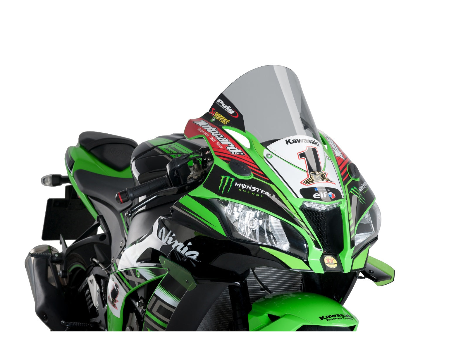 Puig R-Racer Screen In Clear for Kawasaki ZX-10R SE (18-20)