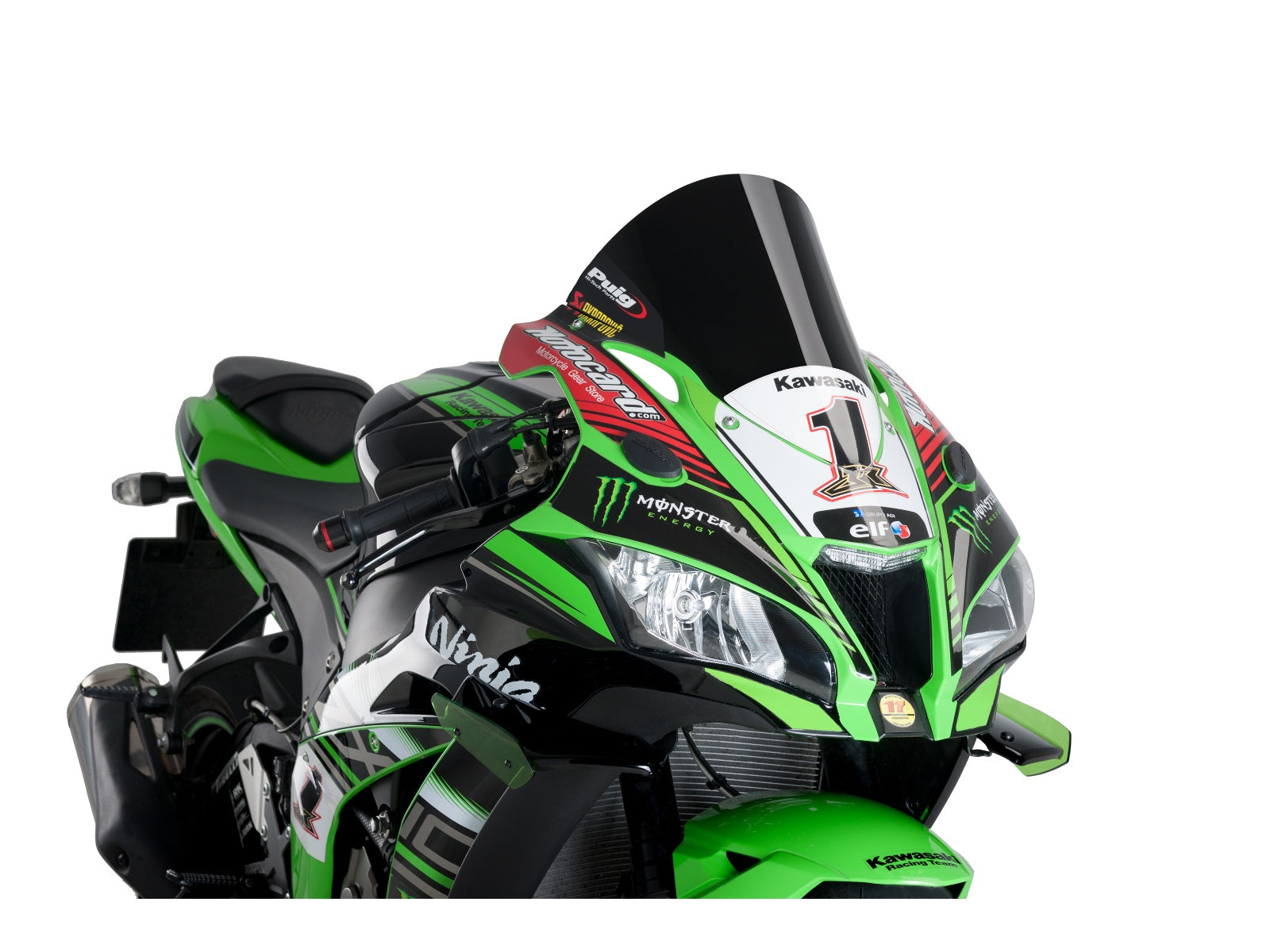 Puig R-Racer Screen In Clear for Kawasaki ZX-10R SE (18-20)