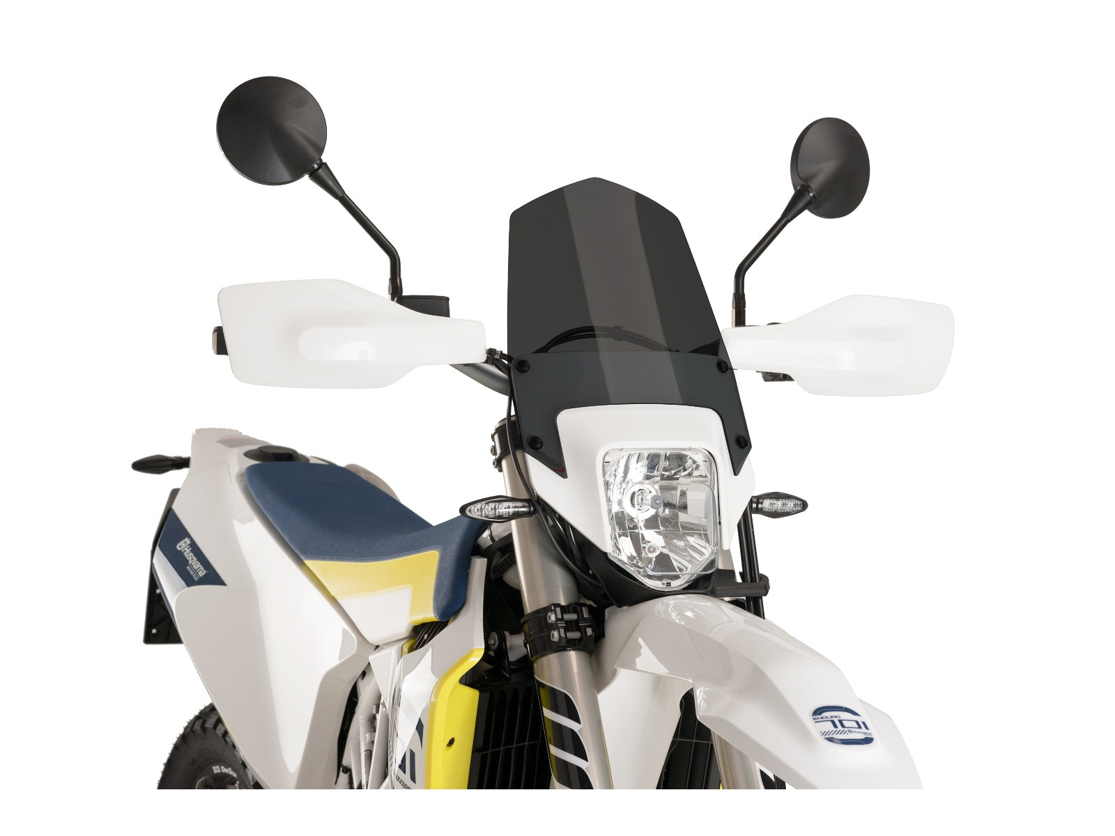 Puig New Generation Sport Screen In Clear for Husqvarna Enduro 701 (15-25)
