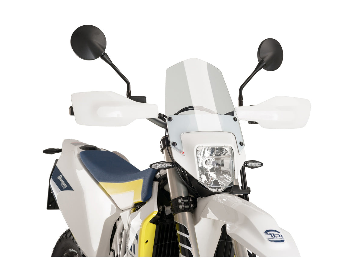 Puig New Generation Sport Screen In Clear for Husqvarna Enduro 701 (15-25)