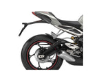 Puig Rear Mudguard Extender In Matt Black for Triumph Street Triple 765 S (18-21)