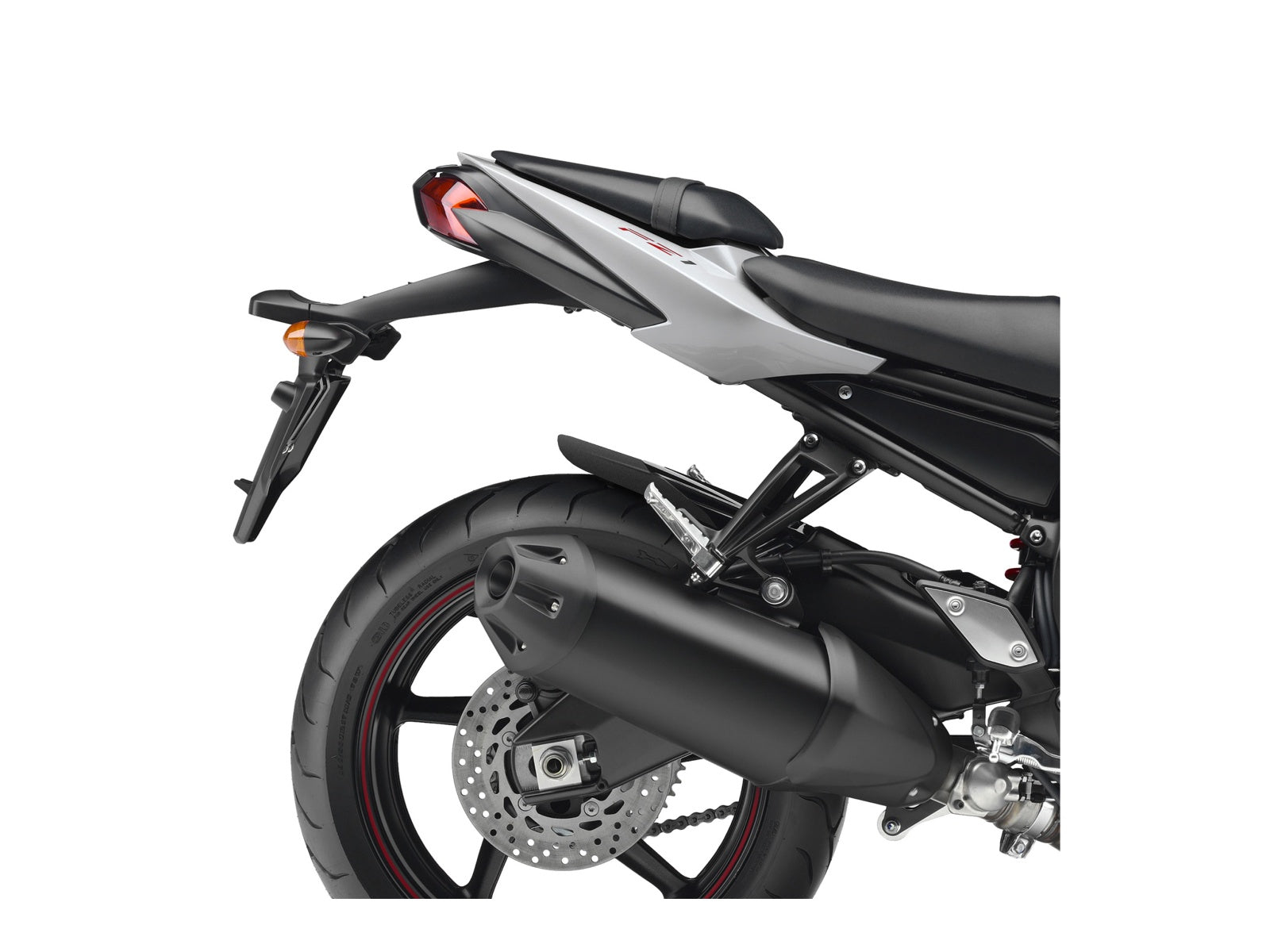 Puig Rear Mudguard Extender In Matt Black for Yamaha FZ1 (06-14)