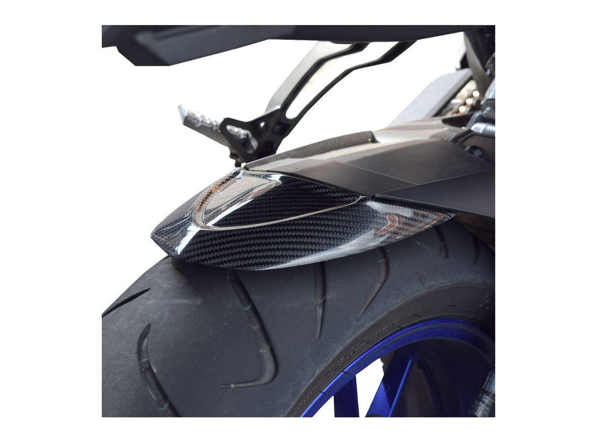 Puig Rear Mudguard Extender In Matt Black for Yamaha MT-09 Street Rally (13-16)