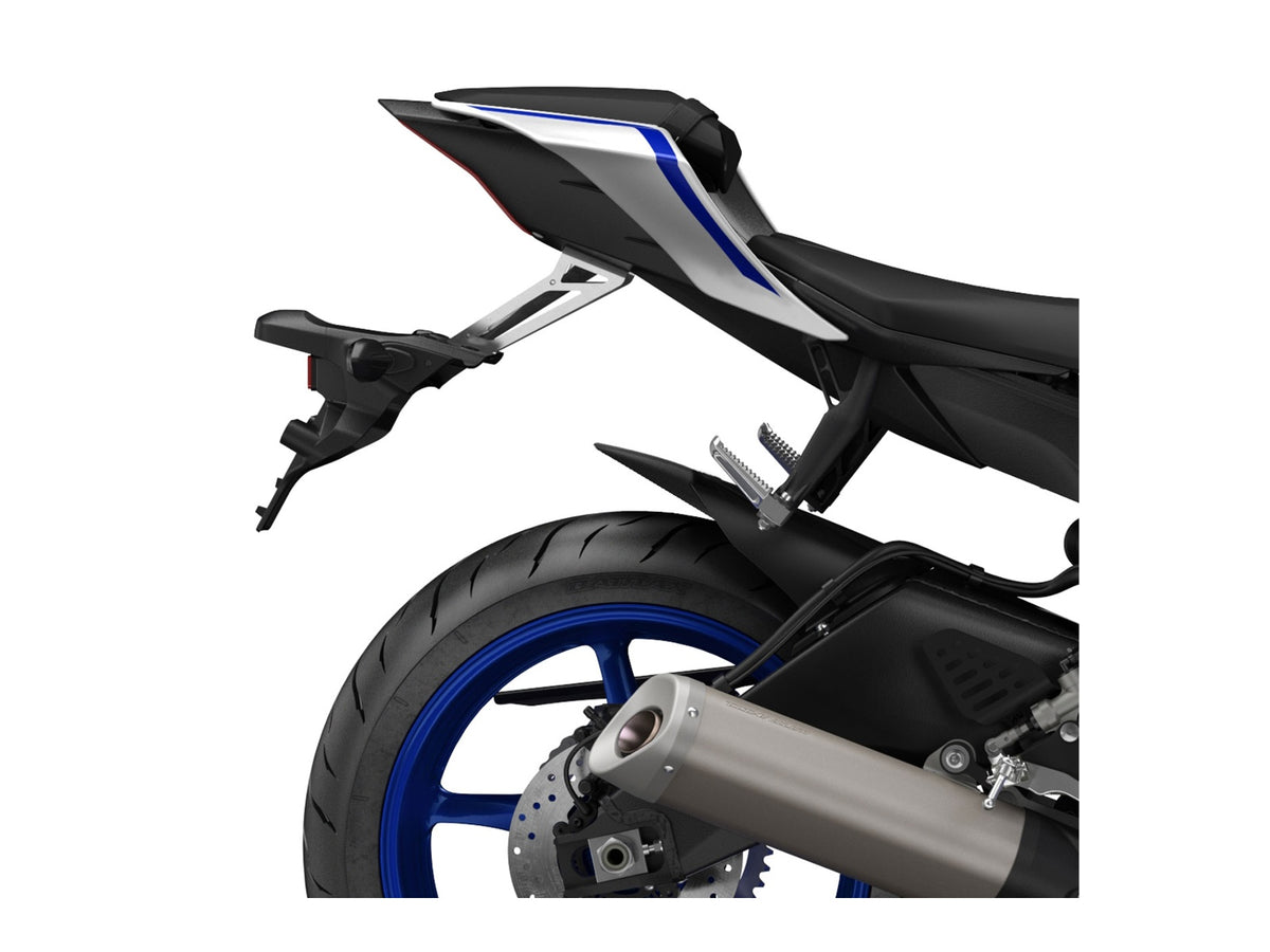 Puig Rear Mudguard Extender In Matt Black for Yamaha YZF R6 Race (22-24)
