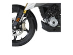 Puig Front Mudguard Extender In Black for BMW G310 GS (17-20)
