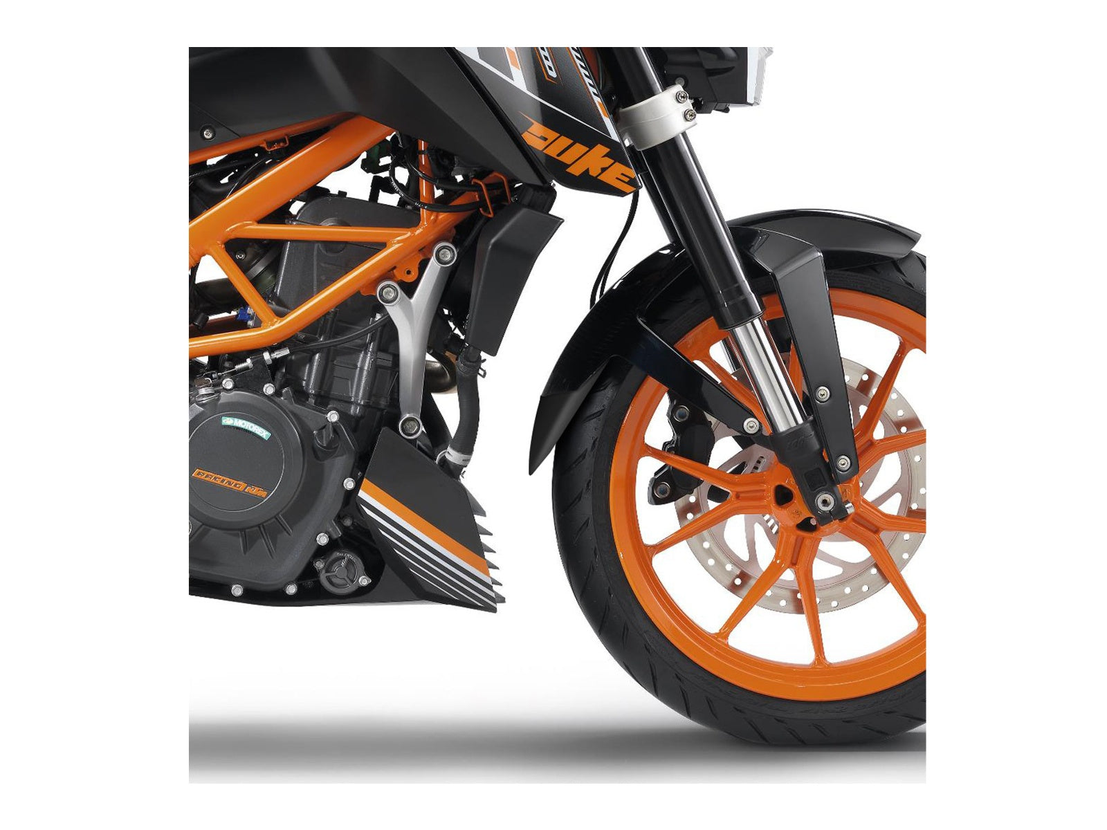 Puig Front Mudguard Extender for KTM 125 Duke (17-23) Secondary image