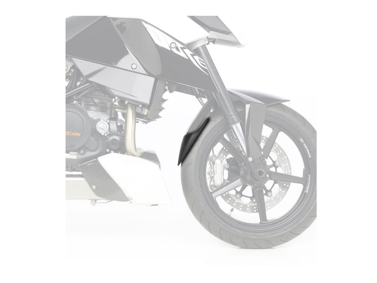 Puig Front Mudguard Extender In Black for KTM 690 Duke (08-11) Main image