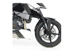 Puig Front Mudguard Extender In Black for KTM 690 Duke R (10-11)