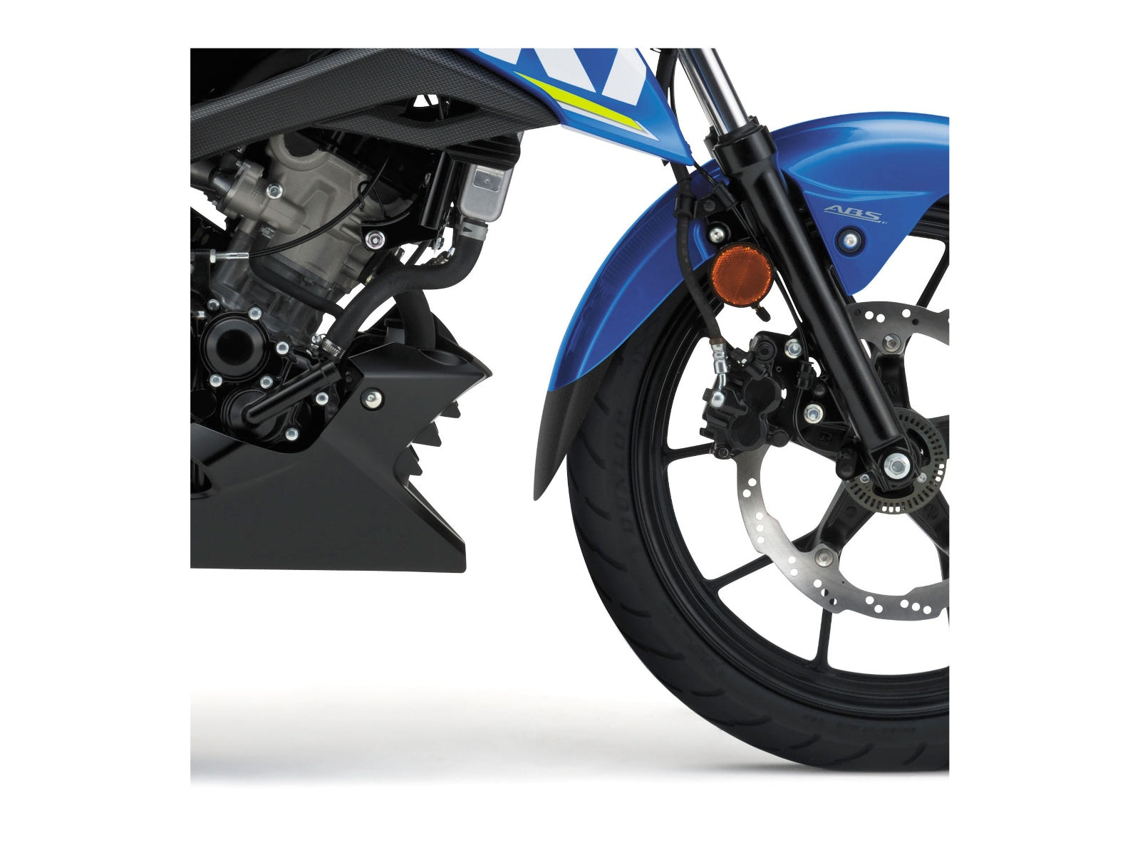 Puig Front Mudguard Extender In Black for Suzuki GSX R 125 (17-24)
