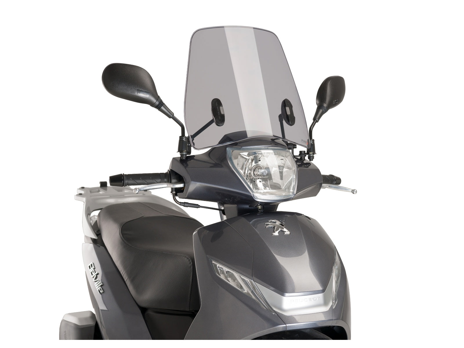 Puig Urban Screen In Clear for Peugeot Belville 125 Active (17-23)