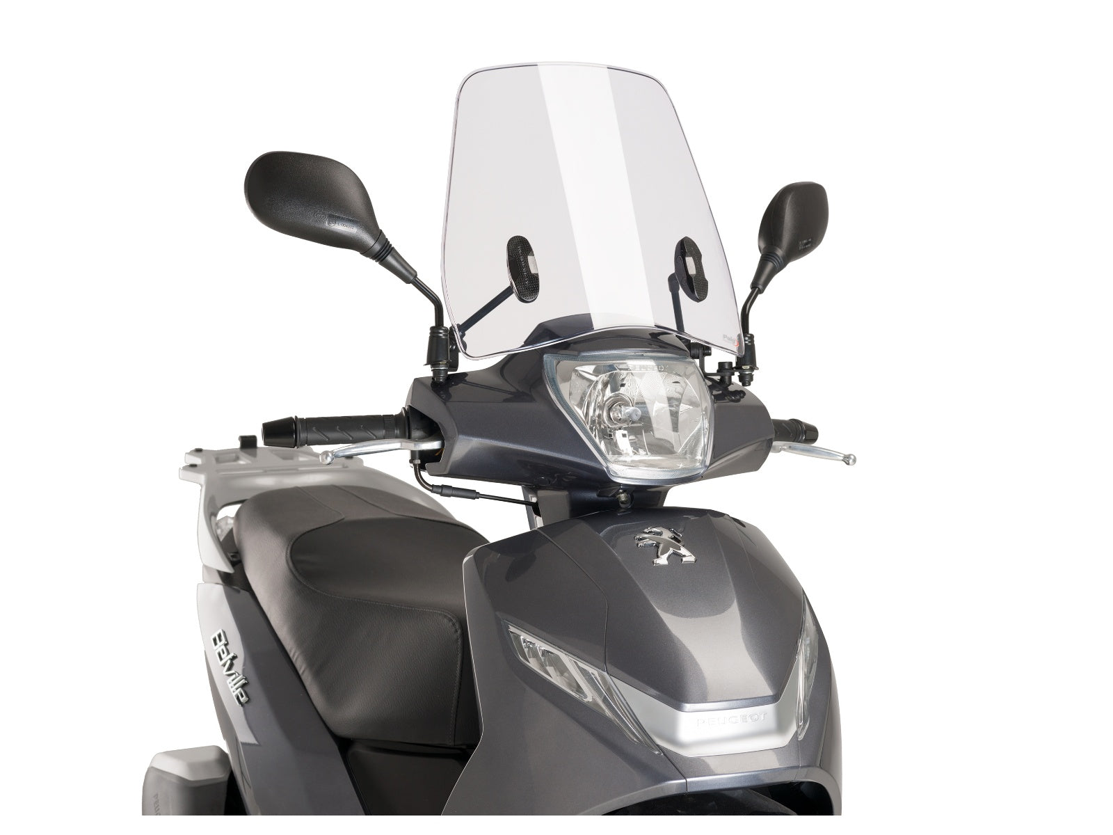Puig Urban Screen In Clear for Peugeot Belville 125 Active (17-23)