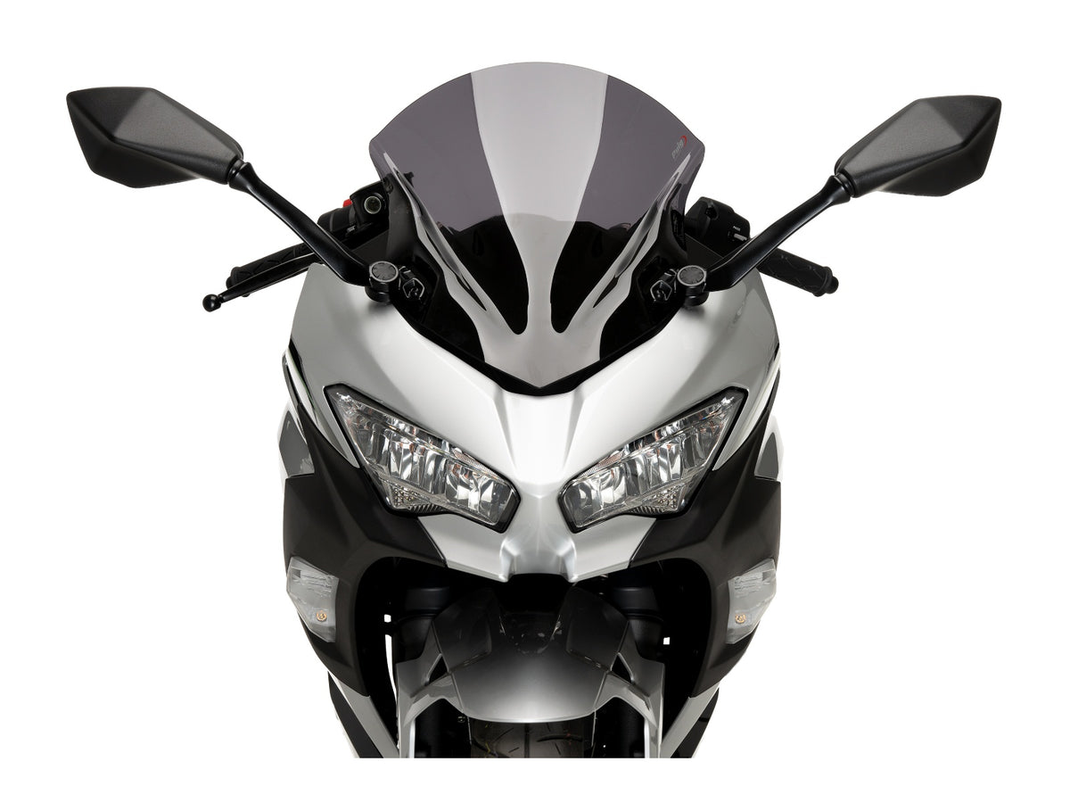 Puig Z-Racing Screen In Clear for Kawasaki Ninja e-1 (24-25)