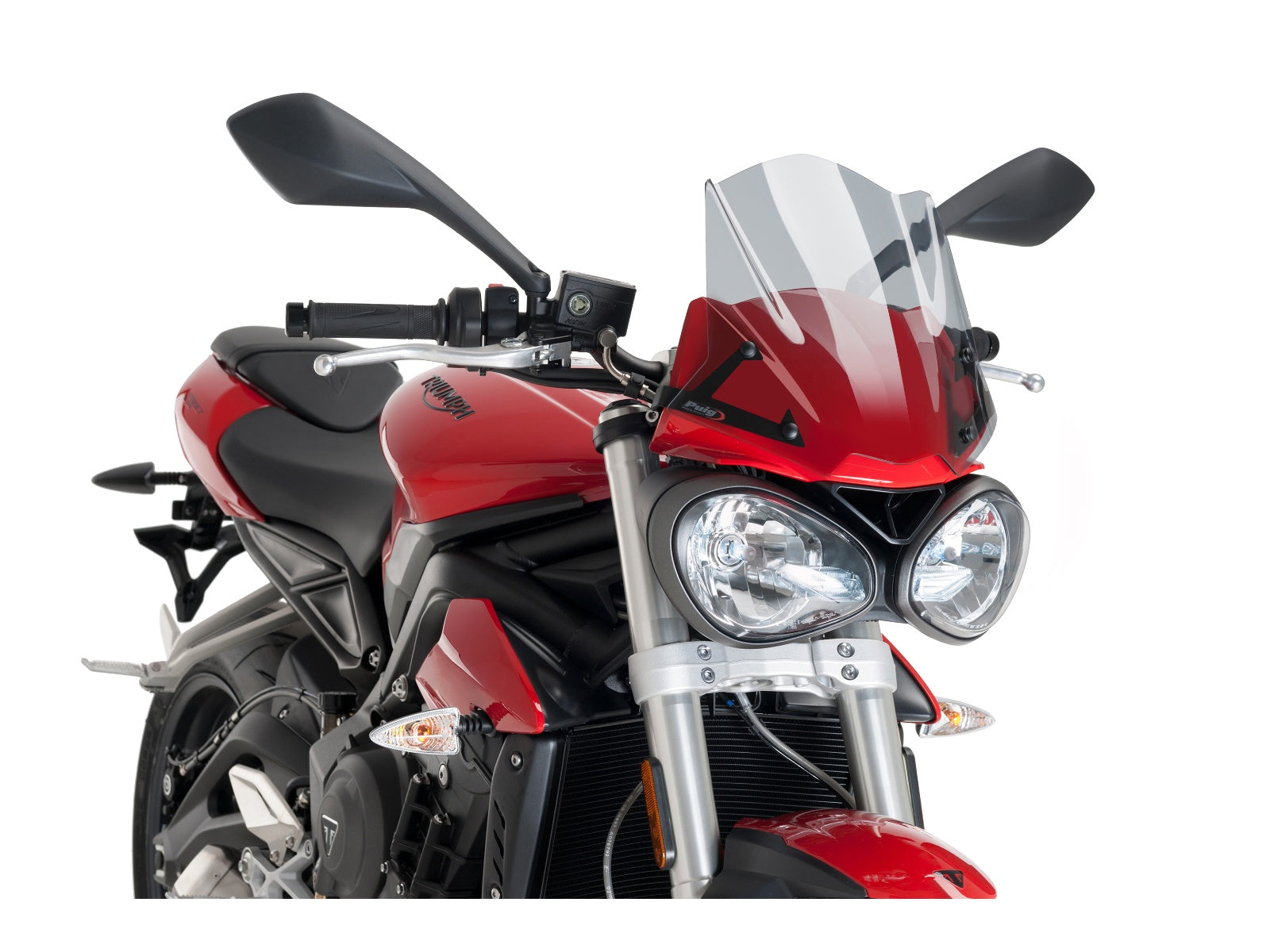 Puig New Generation Sport Screen In Clear for Triumph Street Triple 765 S (18-19)